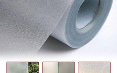 HABATAKI Sandblast Sticker Kaca Es POLOS